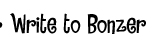 Write to Bonzer