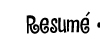 Resume